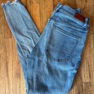 Express Light Blue Skinny Jeans